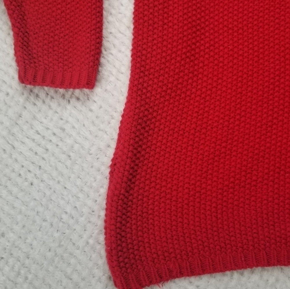 Huntington Ridge oversized red knit sweater Plus Size 20w vintage - Picture 4 of 5